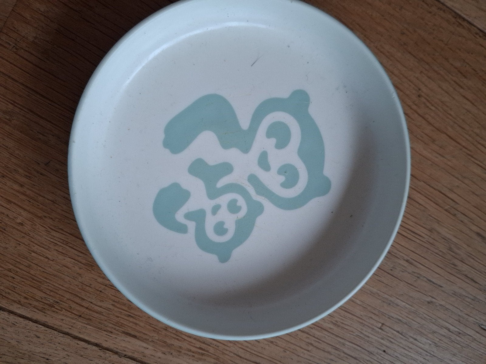 Stokke bordje met apenprint, Ophalen of Verzenden, Gebruikt