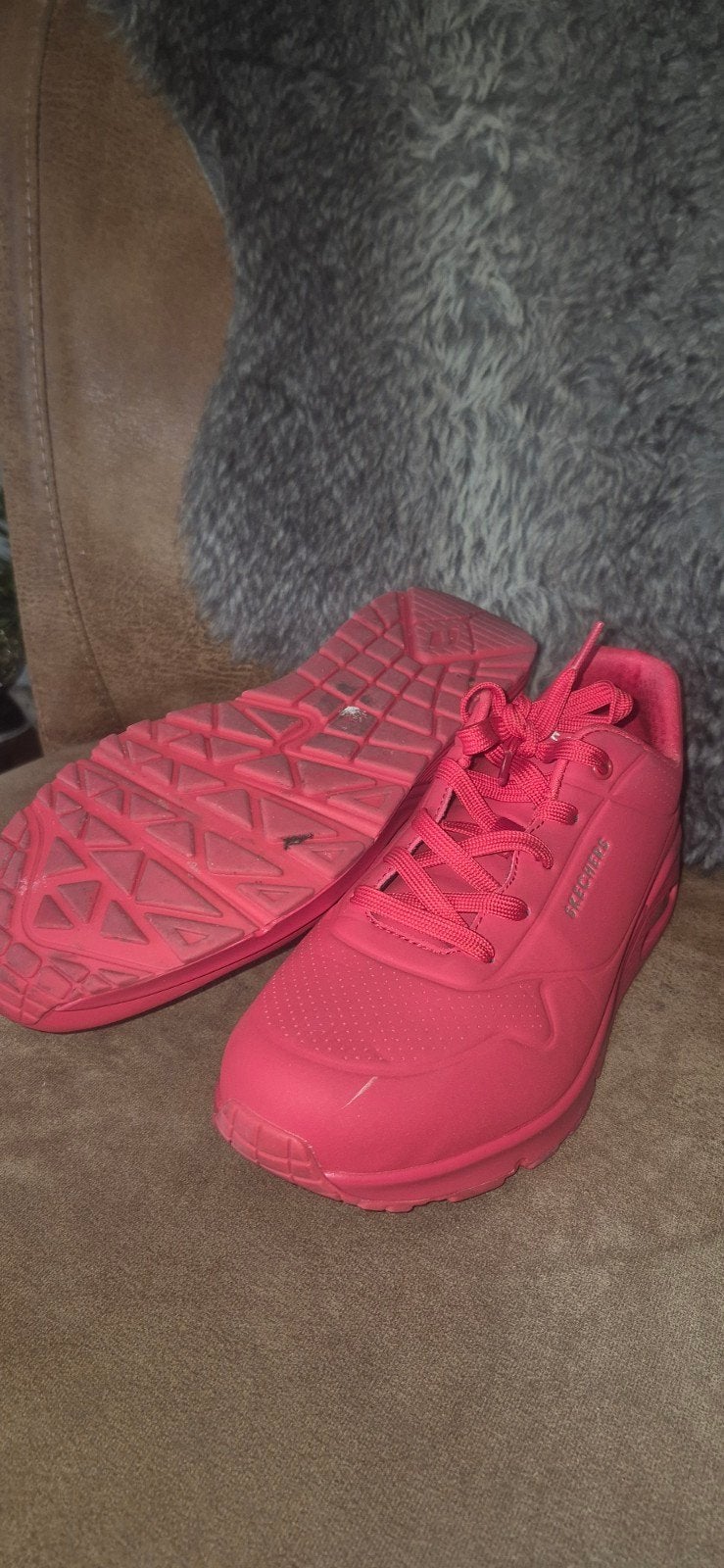 Skechers sneakers met kleurrijke veters en hartjes, Ophalen, Skechers, Wit, Sneakers of Gympen