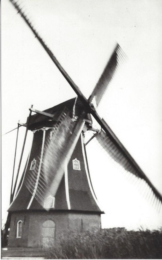 Leimuiden (Z.H.) Molen "De Jonge Pieter", 1973, Verzamelen, Ophalen of Verzenden, 1960 tot 1980, Ongelopen, Zuid-Holland