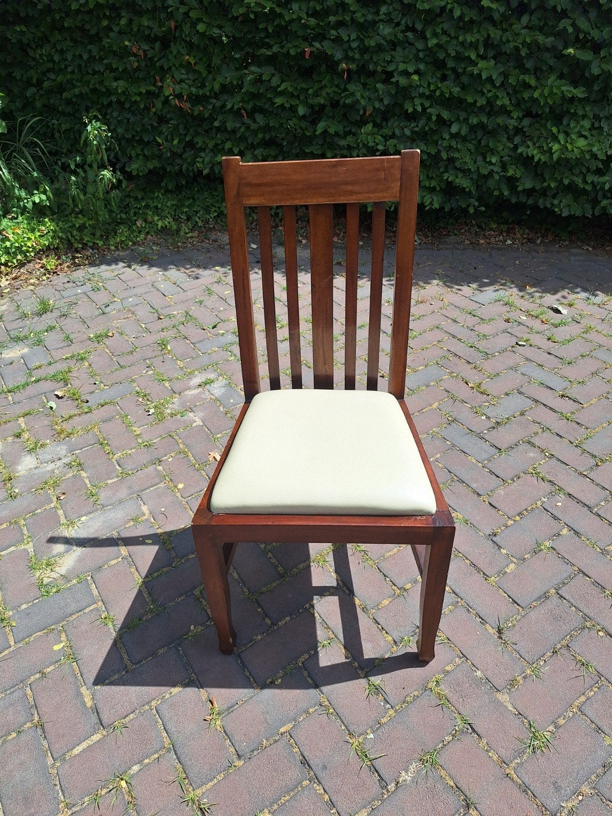 6 eetkamer stoelen, Ophalen