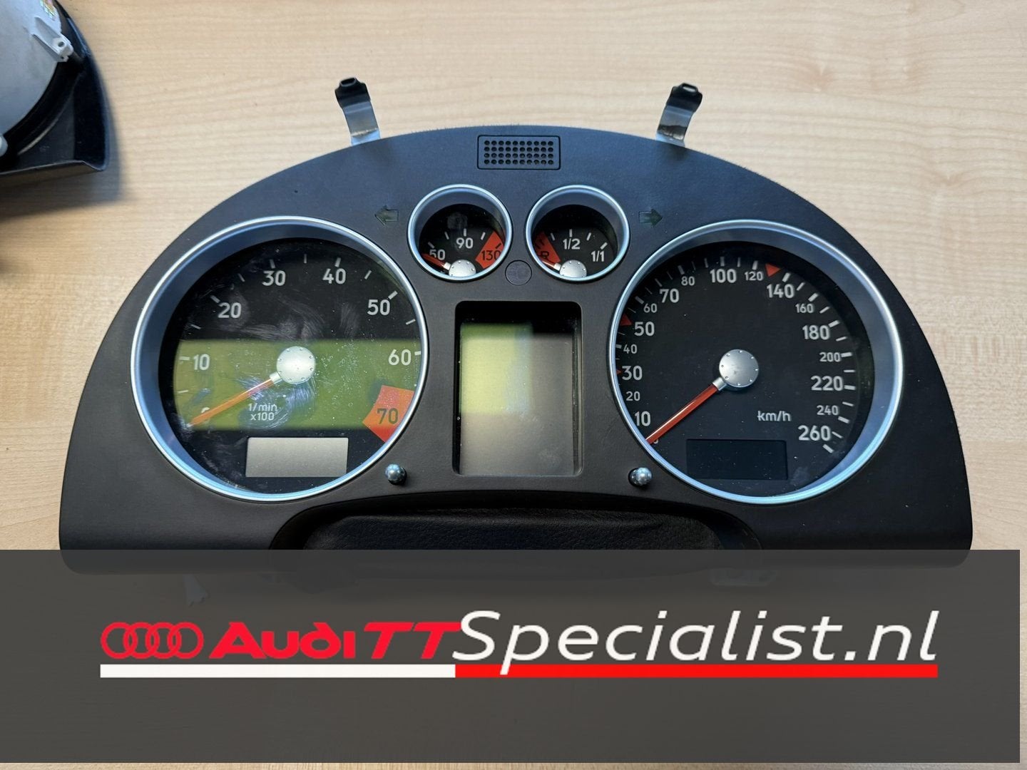Tellerklok/ Instrumentenpaneel gereviseerd Audi TT 8N, Gebruikt, -, -, -