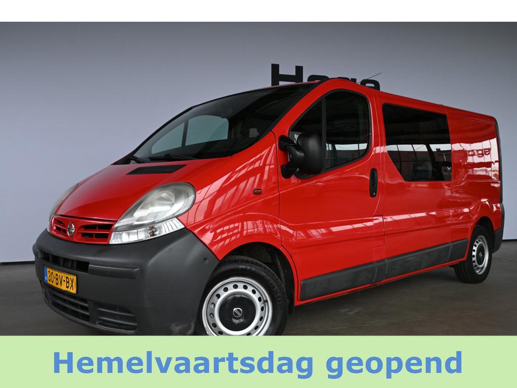 Nissan Primastar 80.29-350 1.9CDi 5-Persoons Trekhaak All in, Voorwielaandrijving, Stof, Gebruikt, 4 cilinders