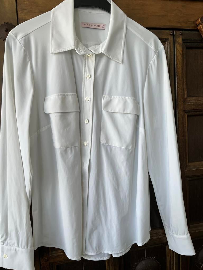 Studio Anneloes blouse Bobby of-white maat M, Ophalen of Verzenden, Nieuw, Maat 38/40 (M), Wit