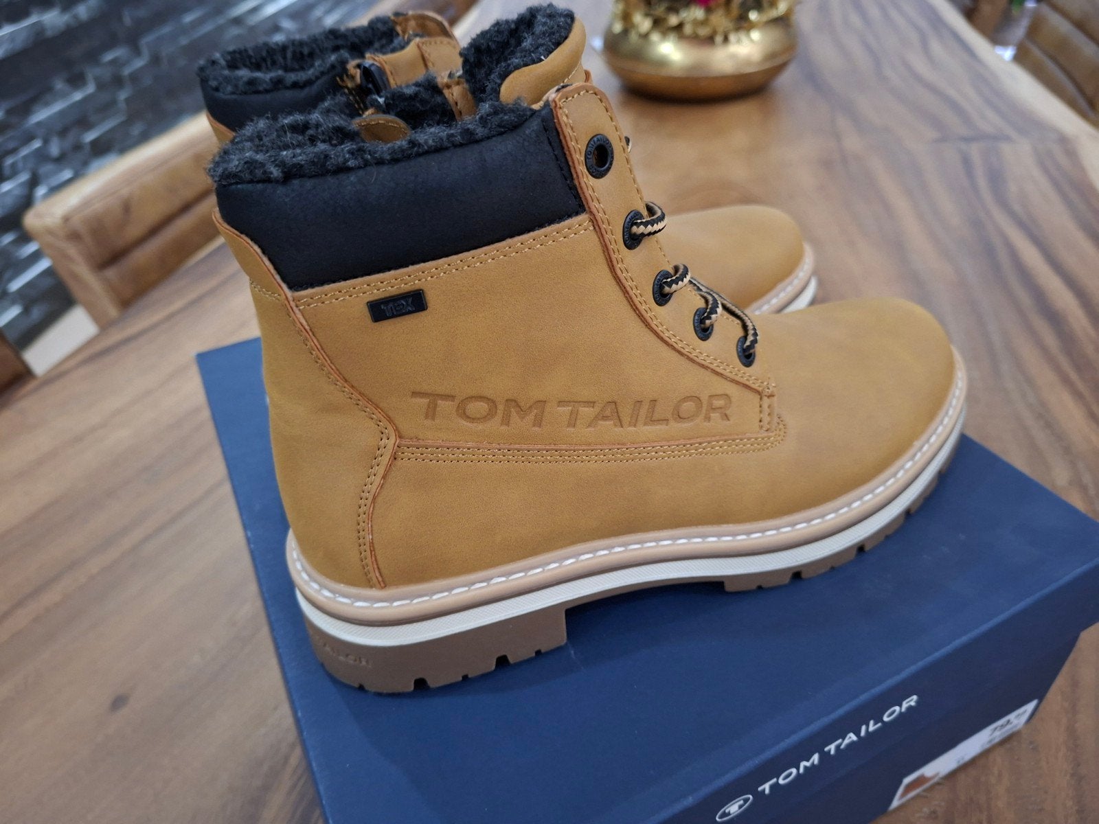 Nieuwe Tom Tailor Boots - Maat 41, Bruin, Boots, Nieuw, Tom Tailor
