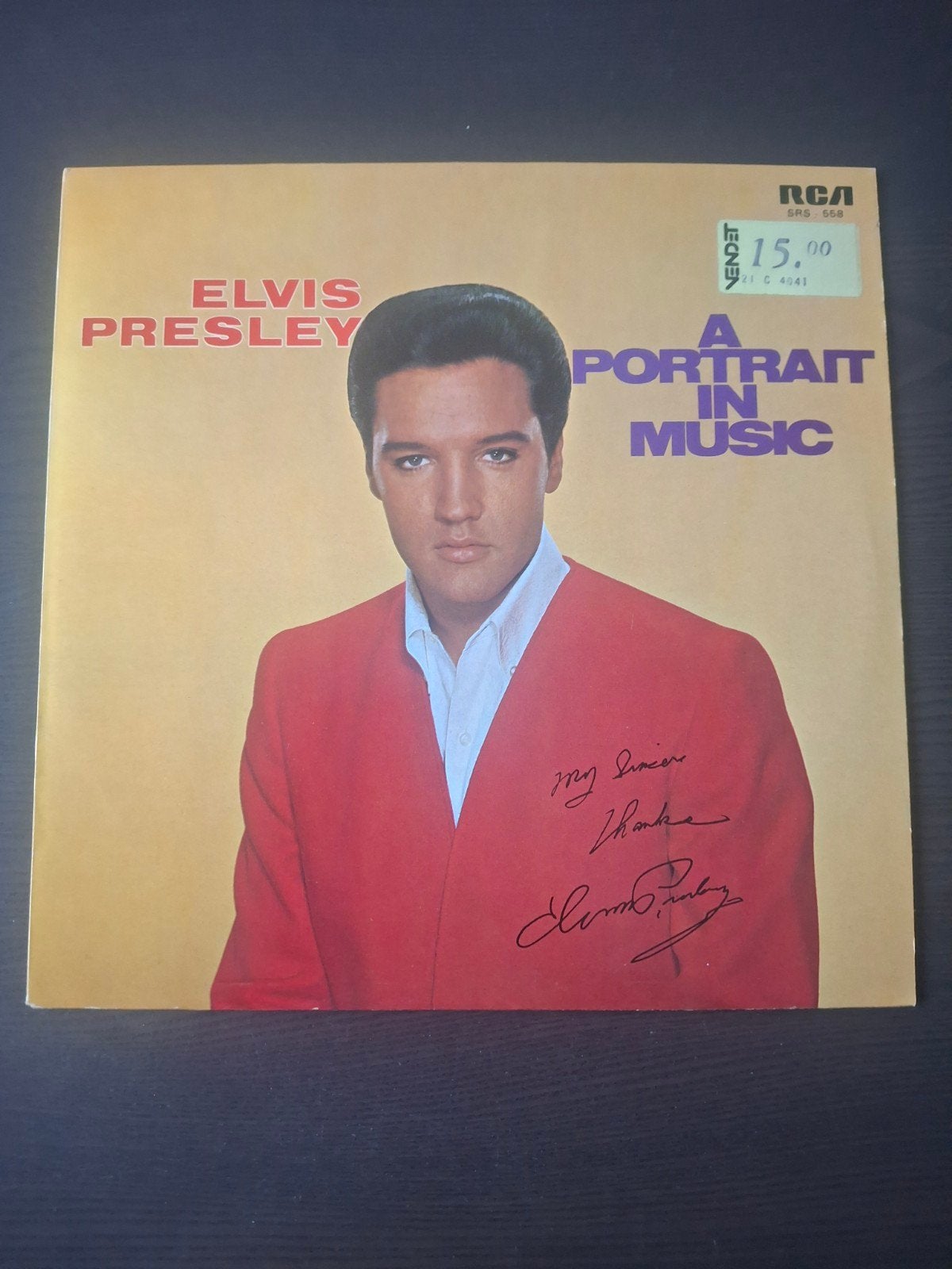 Elvis Presley - A Portrait In Music LP (Pop, Rock), LP, Gebruikt, Pop, Ophalen of Verzenden