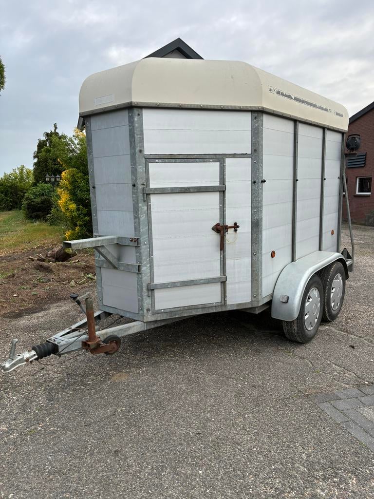 Weijer veetrailer, Ophalen, Gebruikt