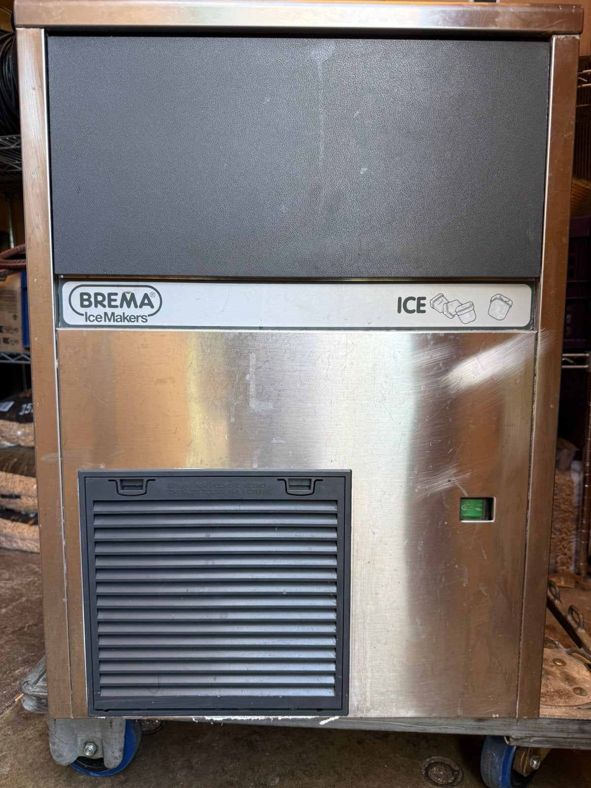 Ijsblokjesmachine Brema, Ophalen, Gebruikt