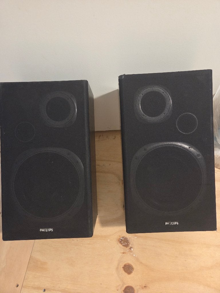 Speakers, Audio, Tv en Foto, Luidsprekers, Ophalen, Gebruikt, Minder dan 60 watt, Philips