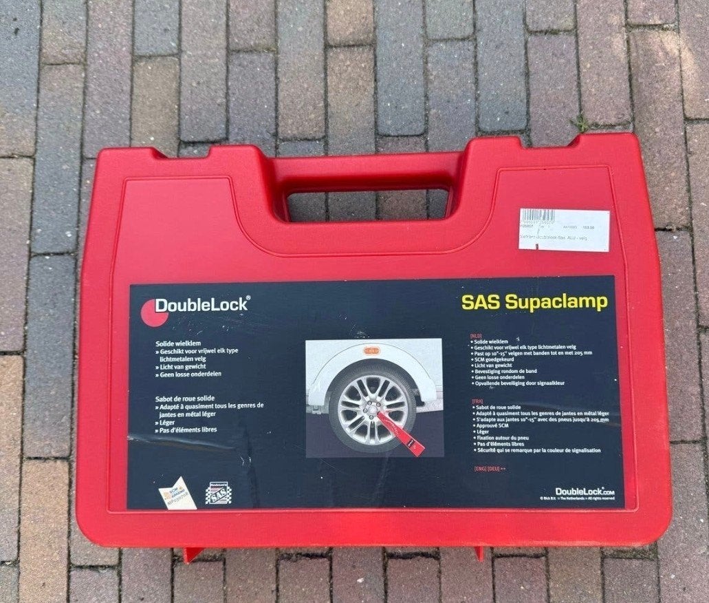 Aanhanger slot  SAS Supaclamp Gold DoubleLock SCM goedgekeur, Ophalen of Verzenden, Gebruikt