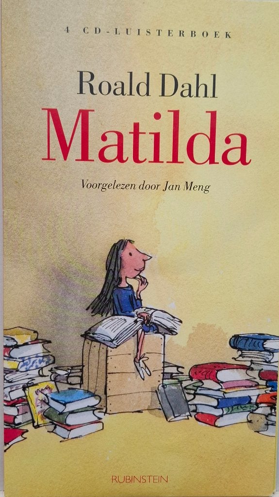 Roald Dahl - Matilda (4 CD Luisterboek) - KRASVRIJ, Boeken, Roald Dahl, Kind, Cd, Ophalen of Verzenden