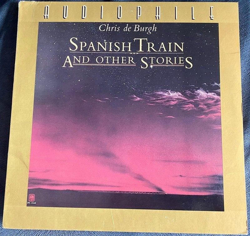 Audiophile LP - Chris de Burgh Spanish Train & Other Stories, Ophalen, LP, Singer-songwriter, Gebruikt