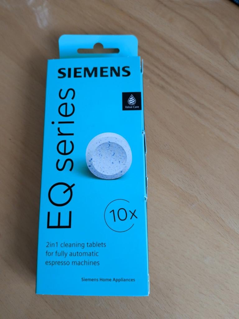 Siemens EQ series 2in1 reinigingstabletten (10 stuks), Witgoed en Apparatuur, Broodroosters, Ophalen of Verzenden, Nieuw