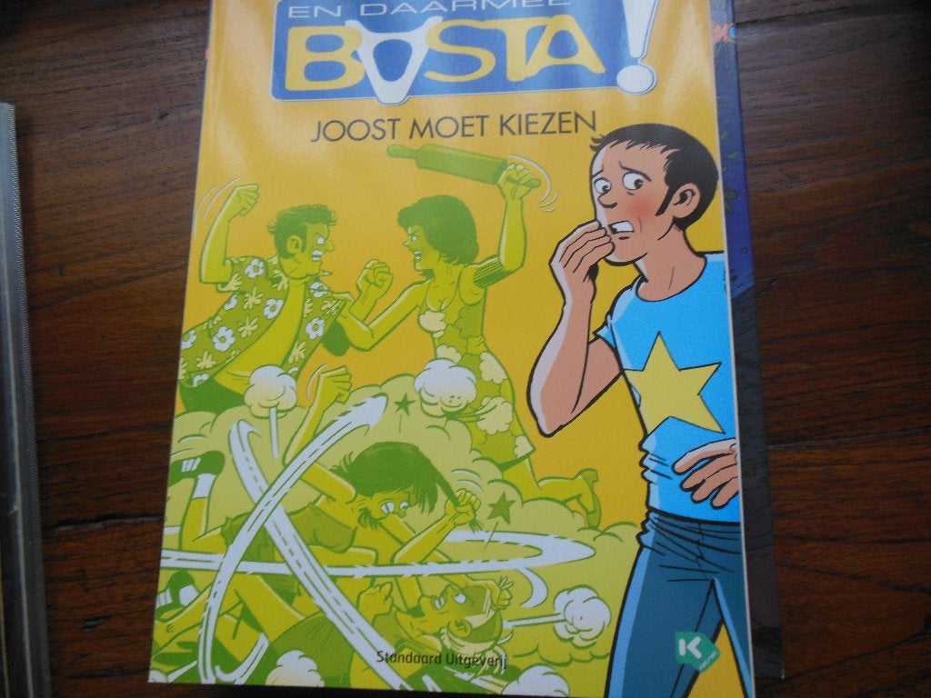 stripboek joost moet kiezen en daarmee basta, Eén stripboek, Ophalen of Verzenden, Zo goed als nieuw