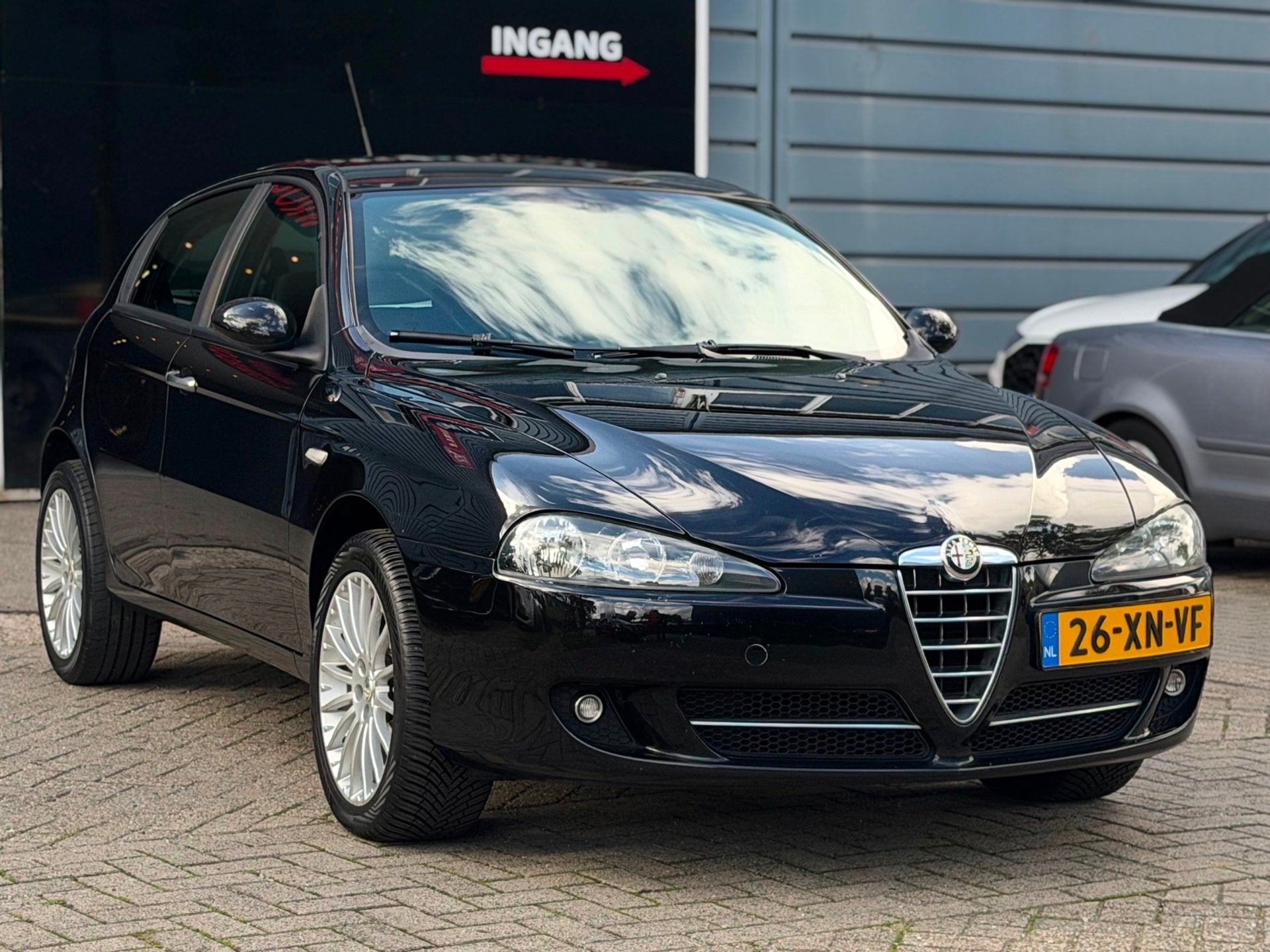 Alfa Romeo 147 2.0 T.Spark Business 5-DEURS AIRCO/CRUISE | N, Stof, Gebruikt, Zwart, 150 pk