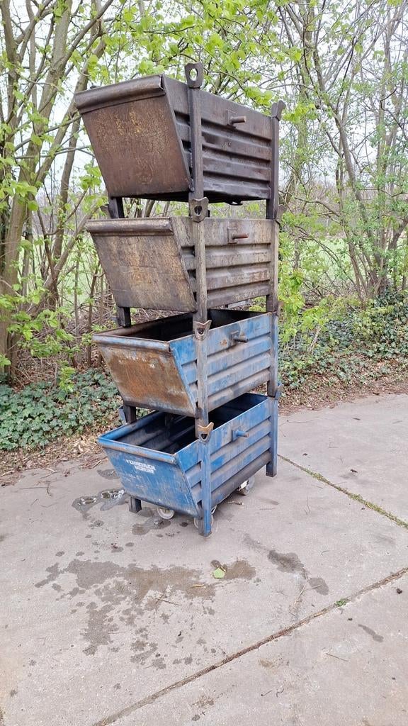 Stapelbak/kantelbak, Doe-het-zelf en Verbouw, Steigers, Ophalen, Overige typen, Minder dan 2 meter