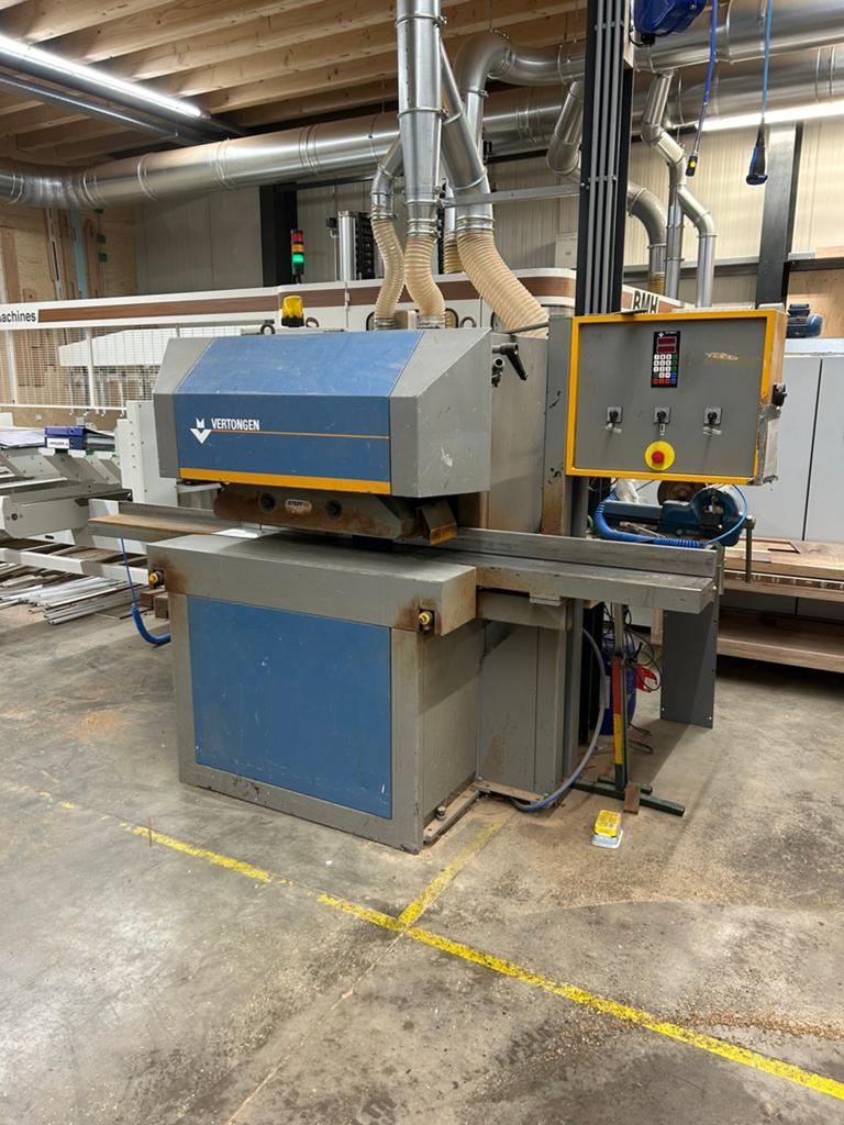Vertongen Profileer machine, Ophalen