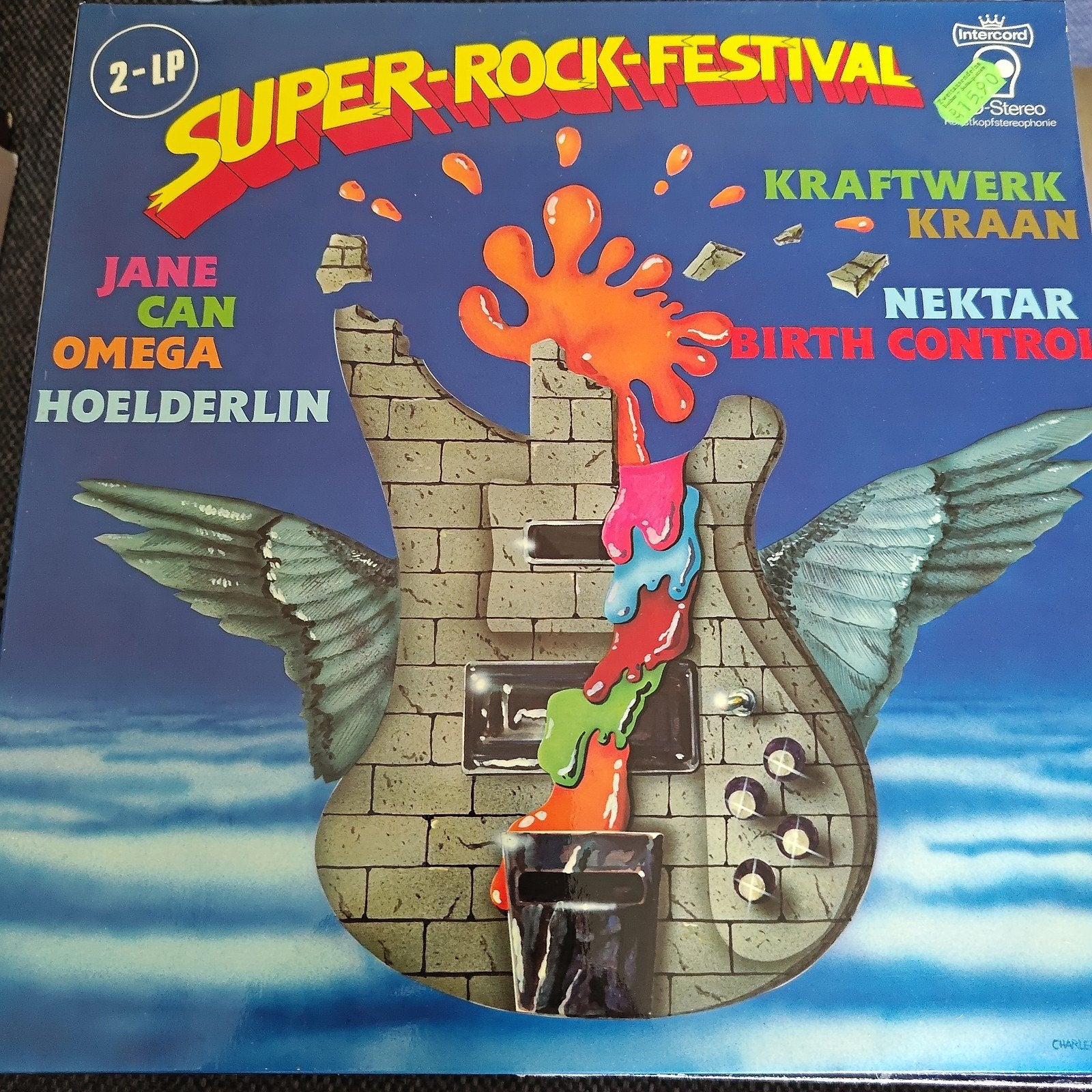 Super Rock Festival 2-LP (Kraftwerk, Nektar, Jane, Can), Progressive, Gebruikt, Ophalen of Verzenden, 12 inch