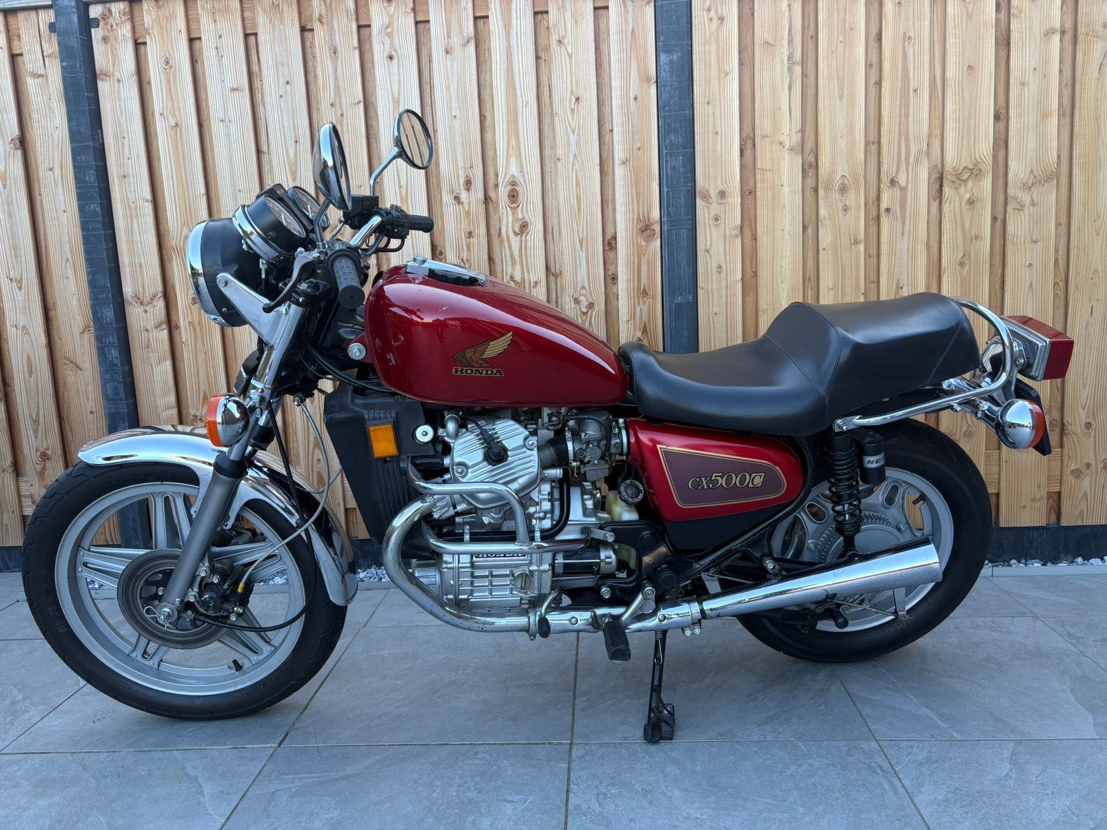 Honda CX 500, 2 cilinders, Gebruikt, Handgeschakeld, Naked bike
