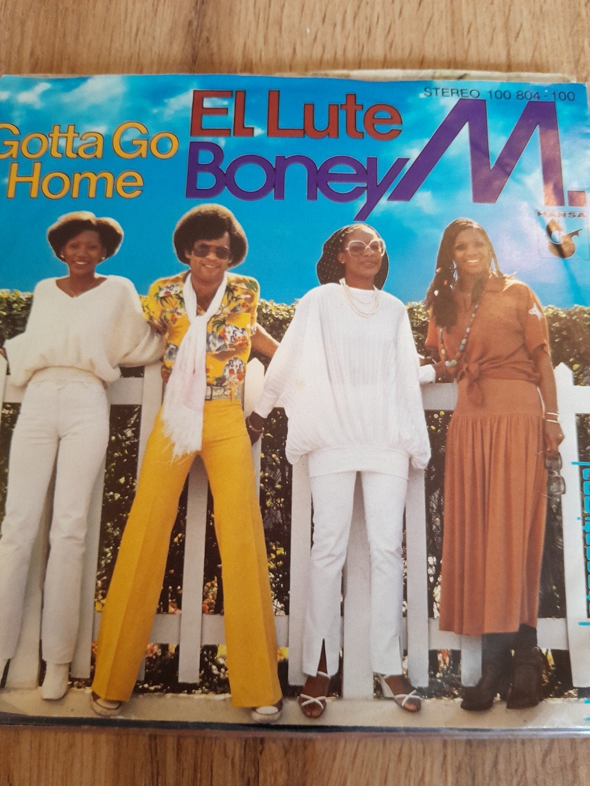 Boney m 7 inch gotta go home, Ophalen of Verzenden, Zo goed als nieuw, Pop