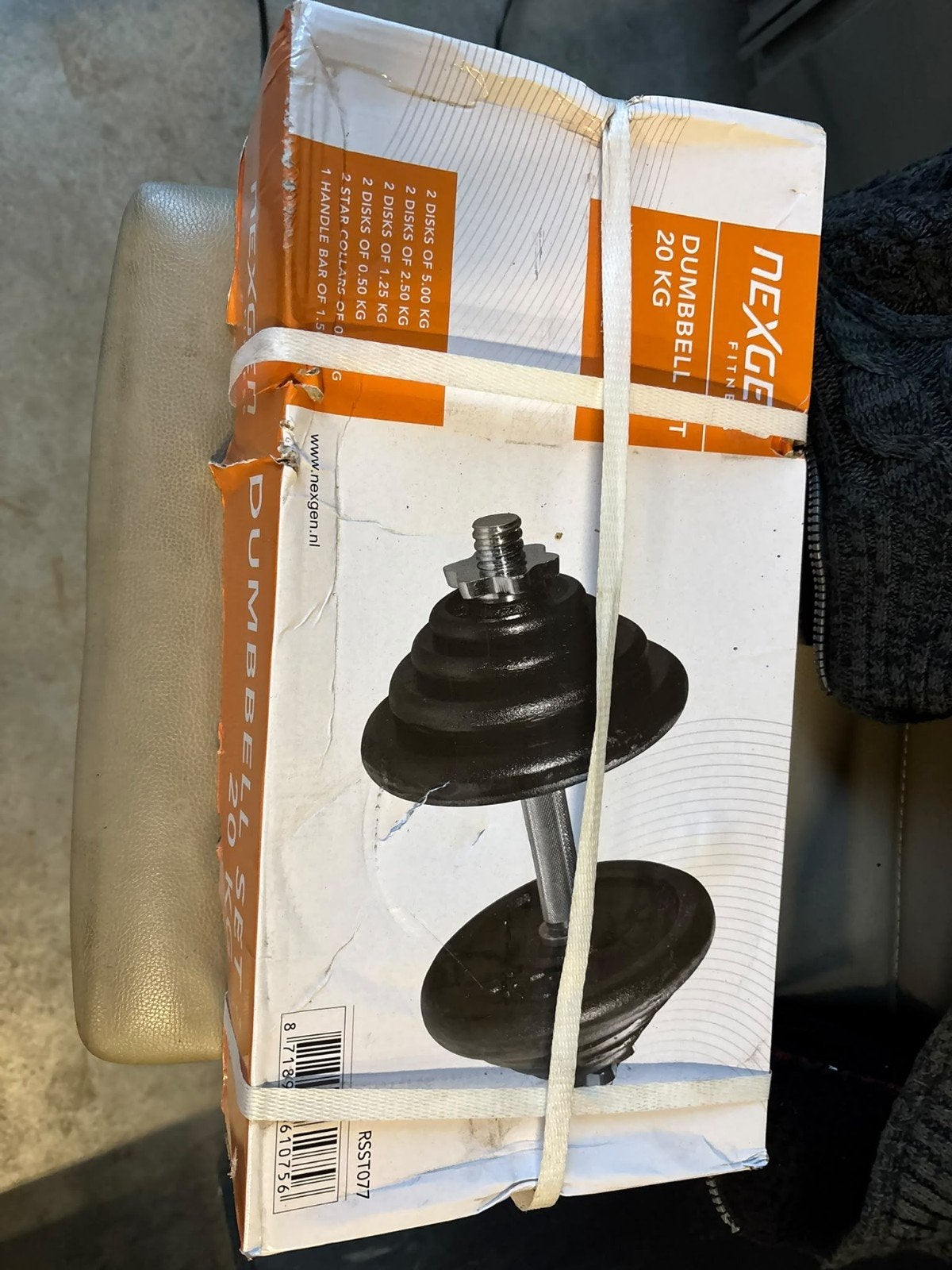 Nexgen Fitness Dumbbell Set 20 kg - Nieuw in doos, Ophalen, Nieuw, Dumbbell