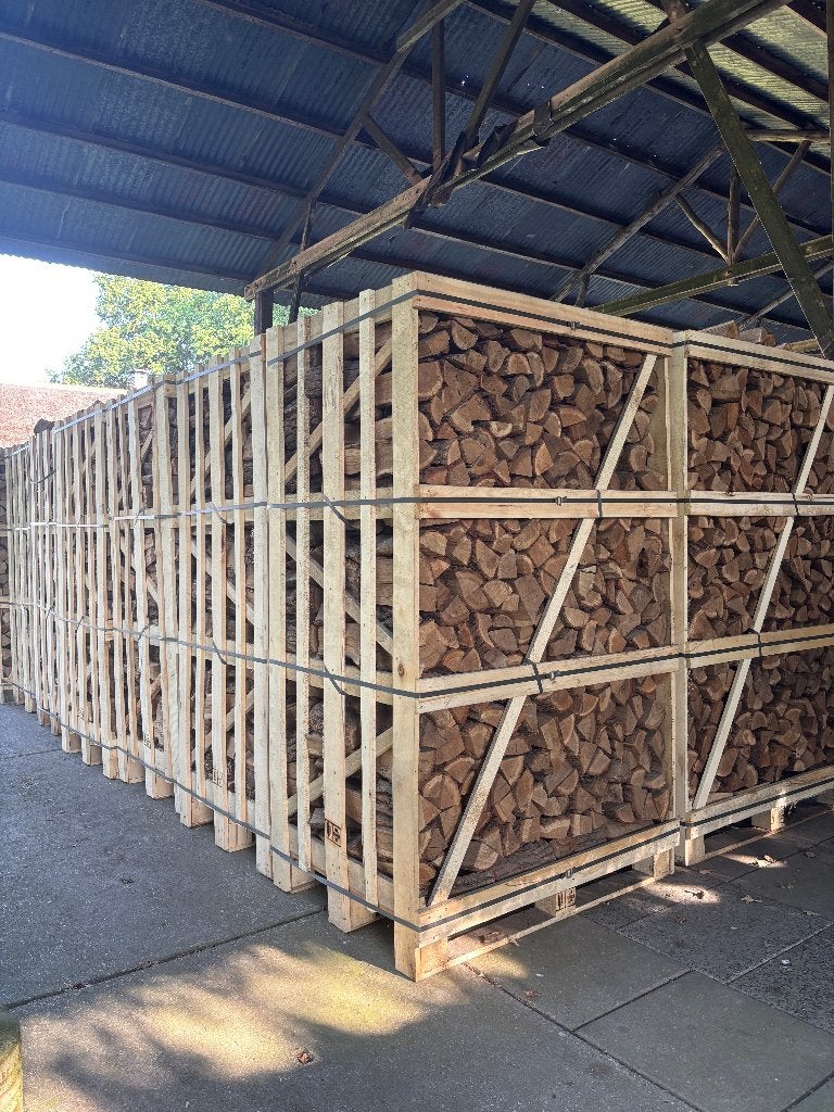 Kachelhout eik/beuk/es, droog, €160 incl. bezorging, Minder dan 3 m³, Ophalen, Eikenhout, Blokken