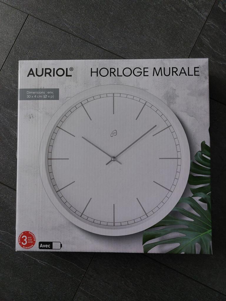 Nieuw Auriol wandklok, Huis en Inrichting, Woonaccessoires | Klokken, Ophalen of Verzenden, Nieuw, Wandklok