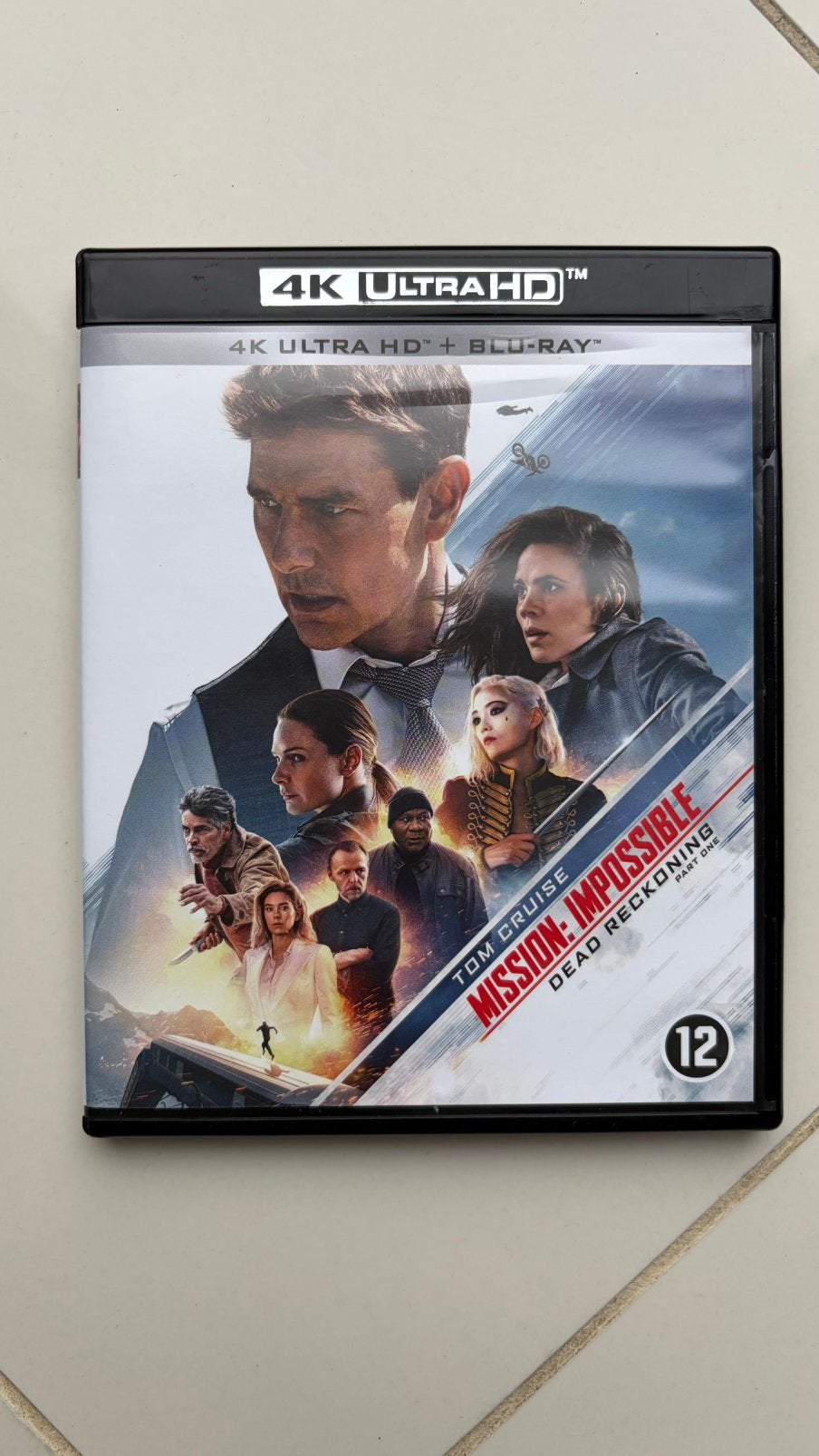 Mission Impossible Dead Reckoning part 1 LET OP! ALLEEN 4K!, Cd's en Dvd's, Blu-ray, Verzenden, Zo goed als nieuw, Actie, Nederlands