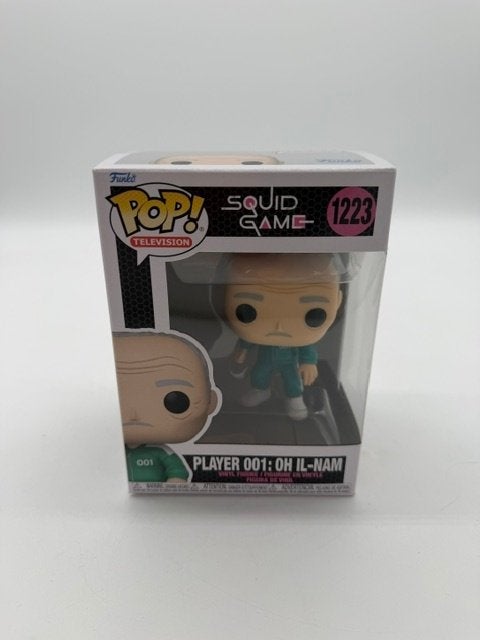Funko Pop! Player 001: Oh Il-Nam Squid Game - 1223, Ophalen of Verzenden, Zo goed als nieuw