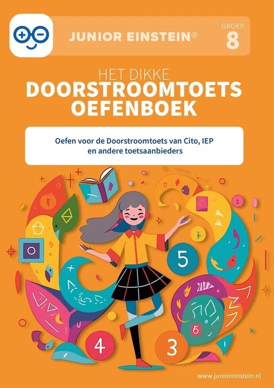 Doorstroomtoets Oefenboek Groep 8 - Junior Einstein, Boeken, Ophalen, Gelezen, Overige niveaus, Overige vakken