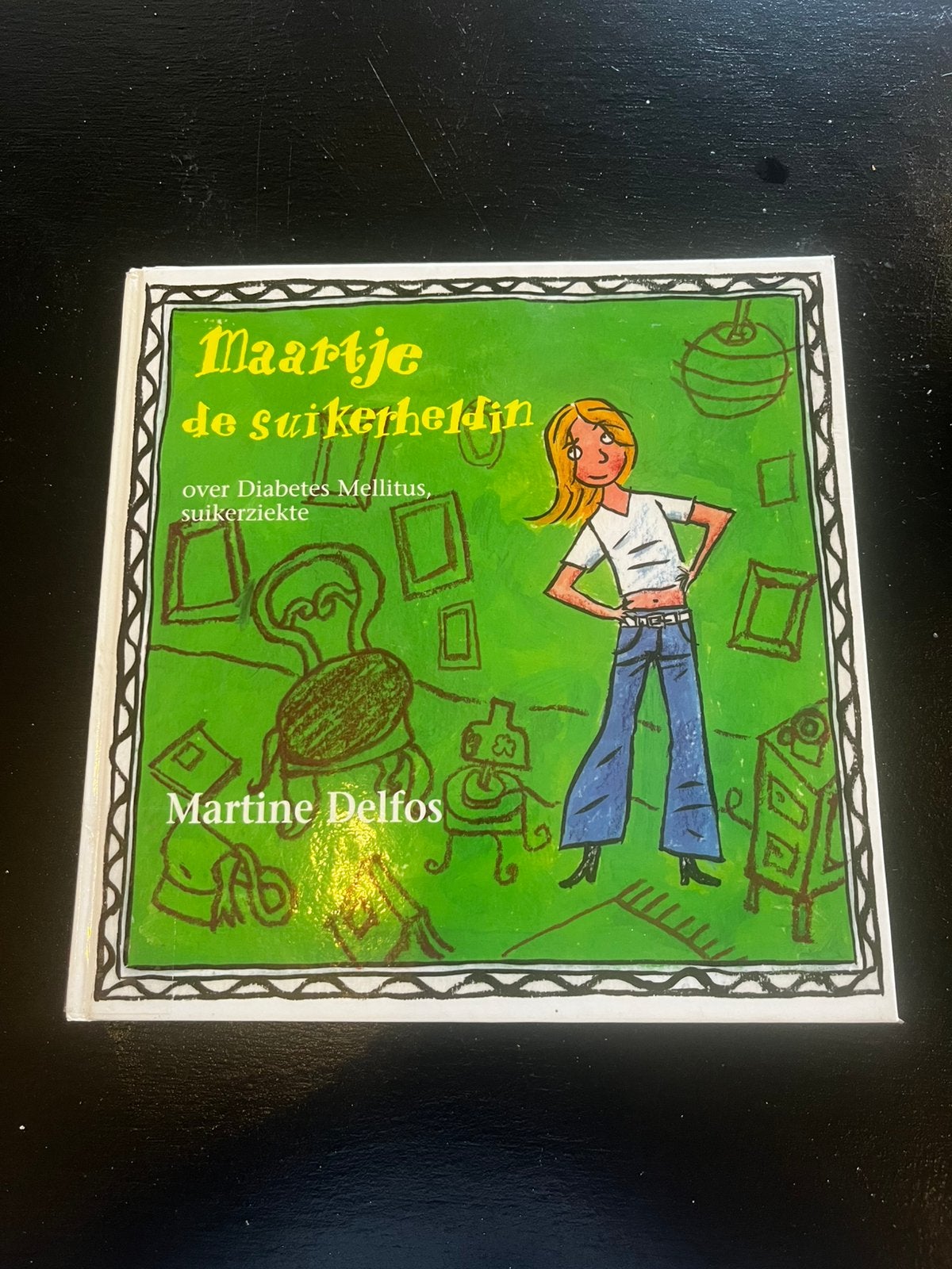 Diabetes boek voor kinderen; Maartje, de suikerheldin, Boeken, Non-fictie, Ophalen of Verzenden, Zo goed als nieuw, M.F. Delfos