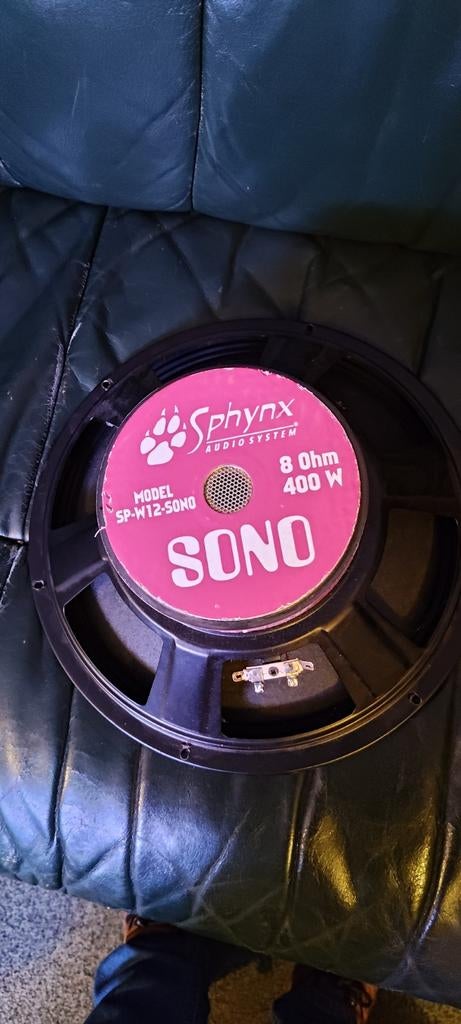 Sphynx Sono SP-W12-SONO Subwoofer voor in de auto, Ophalen of Verzenden