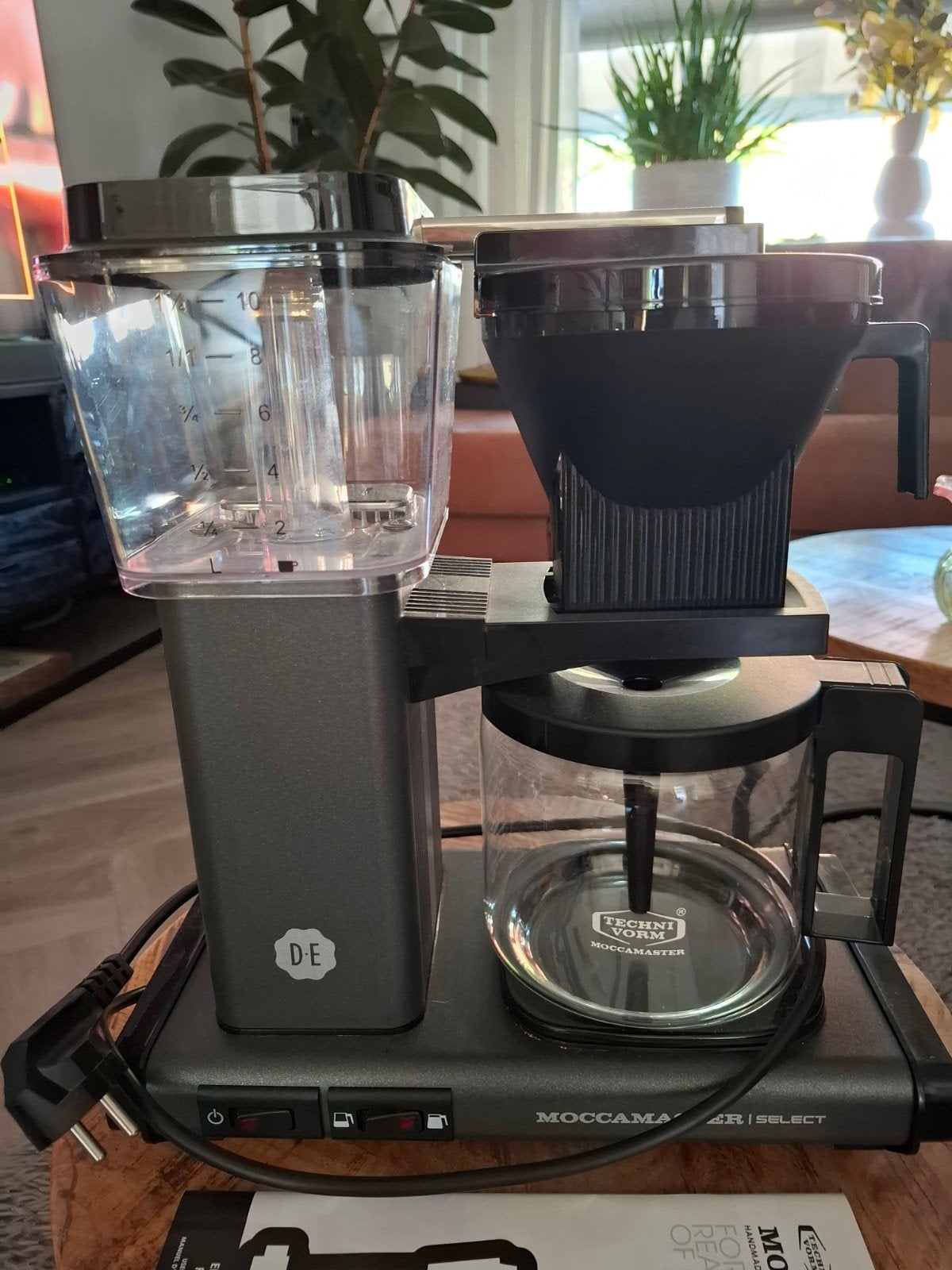 Moccamaster select, 4 tot 10 kopjes, Ophalen, Koffiemachine