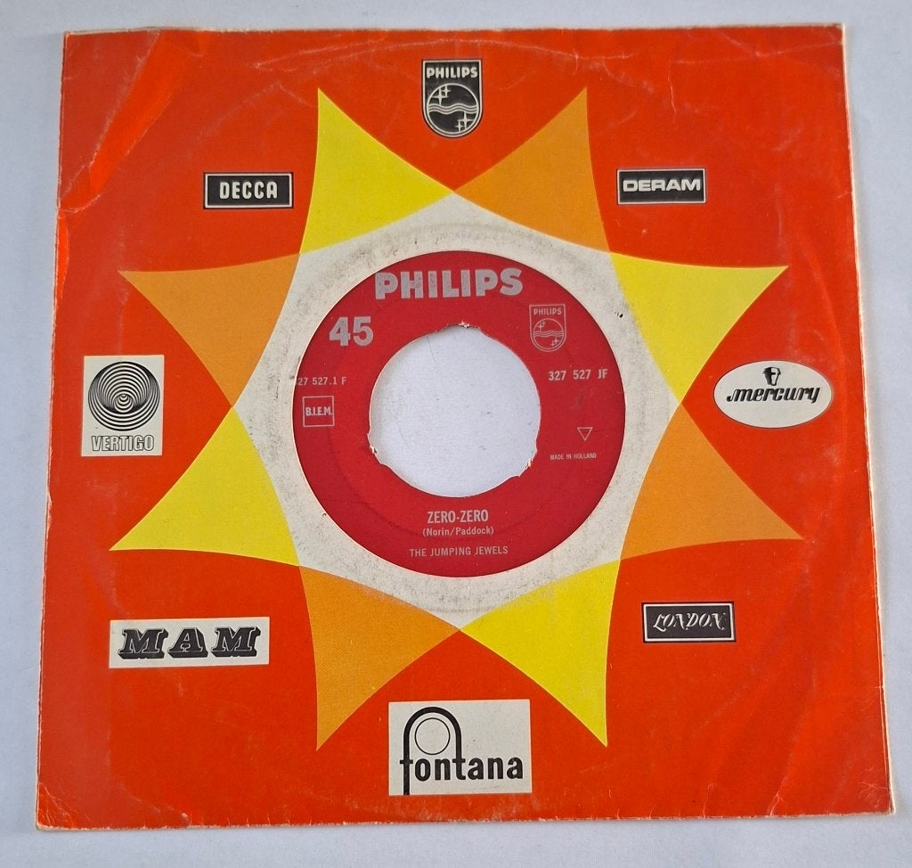The Jumping Jewels - Zero-zero, Cd's en Dvd's, Vinyl Singles, Ophalen of Verzenden, Gebruikt, Pop, Overige typen