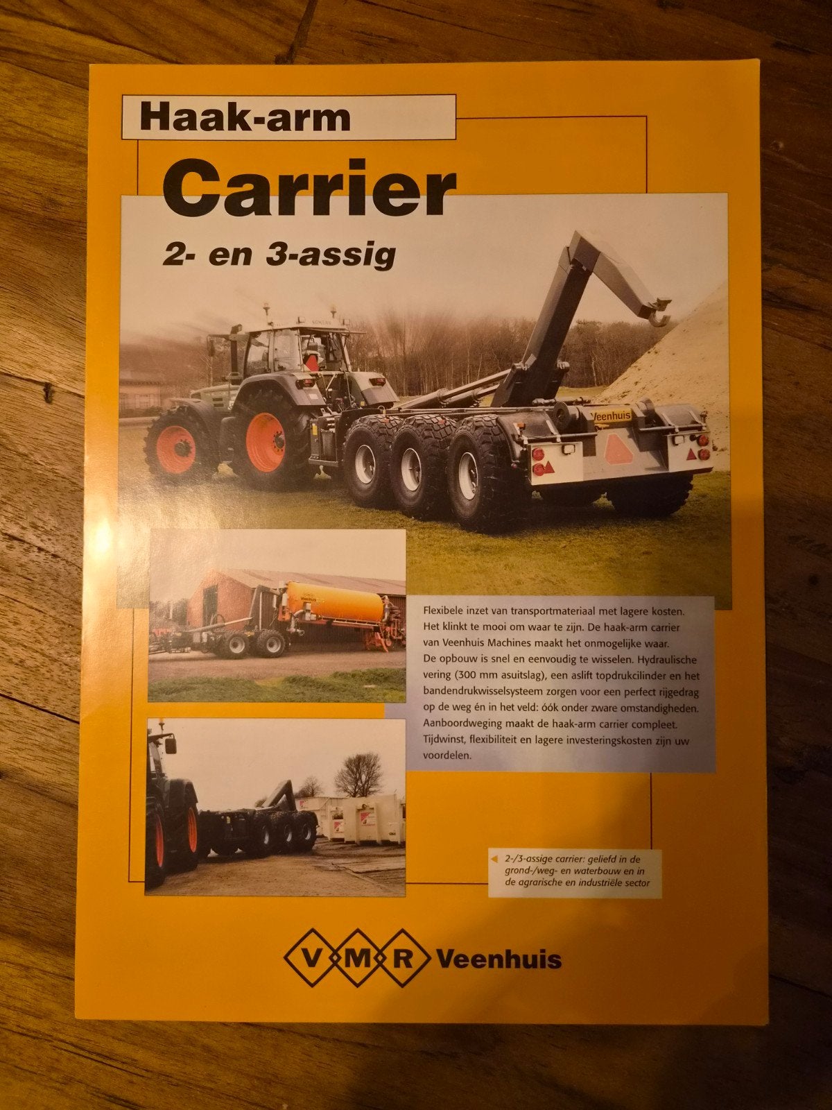 tractor folder Veenhuis Haak-arm Carrier 2- en 3- assig, Boeken, Ophalen of Verzenden