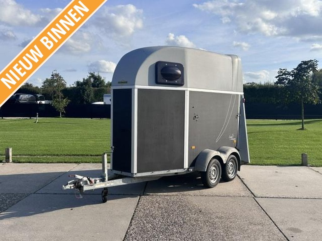 Humbaur 1,5 paardentrailer TOPPER, Gebruikt, Hout, 1½-paards trailer