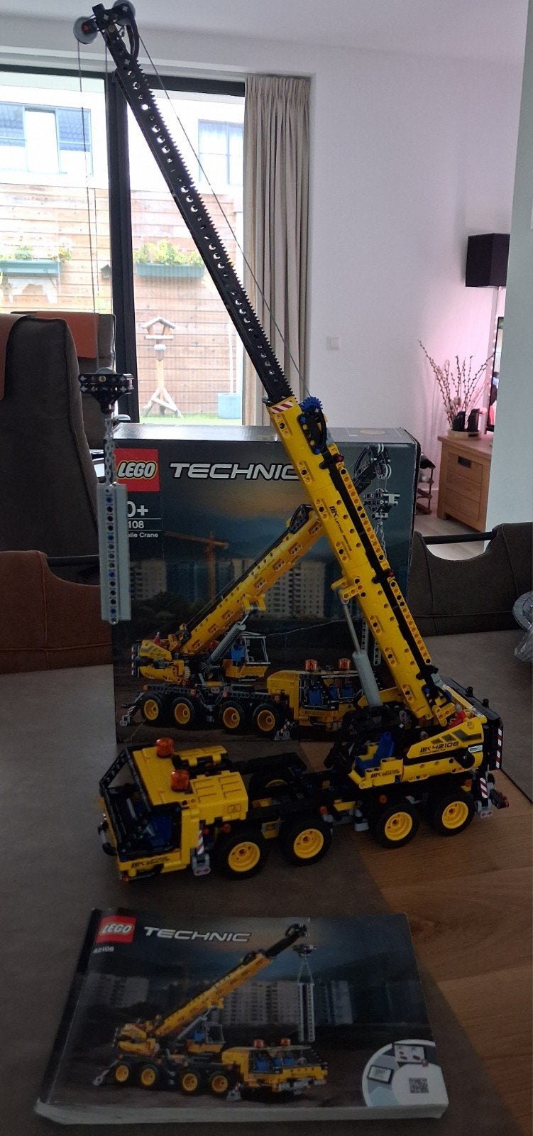 Lego Technic 42108 Mobiele Kraan met doos en bouwboek, Kinderen en Baby's, Speelgoed | Duplo en Lego, Compleet, Gebruikt, Lego