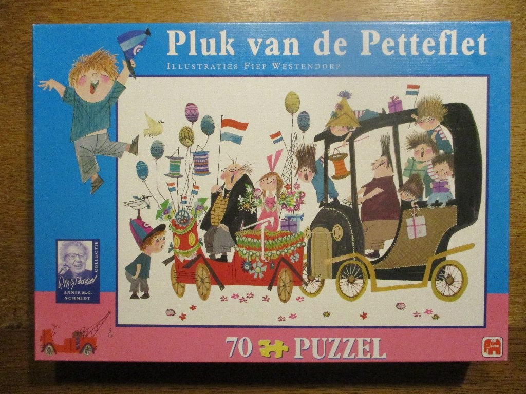 Puzzel: Pluk van de Pletteflet, illustratie Fiep Westendorp, Ophalen of Verzenden, Meer dan 50 stukjes, Zo goed als nieuw, 6 jaar of ouder