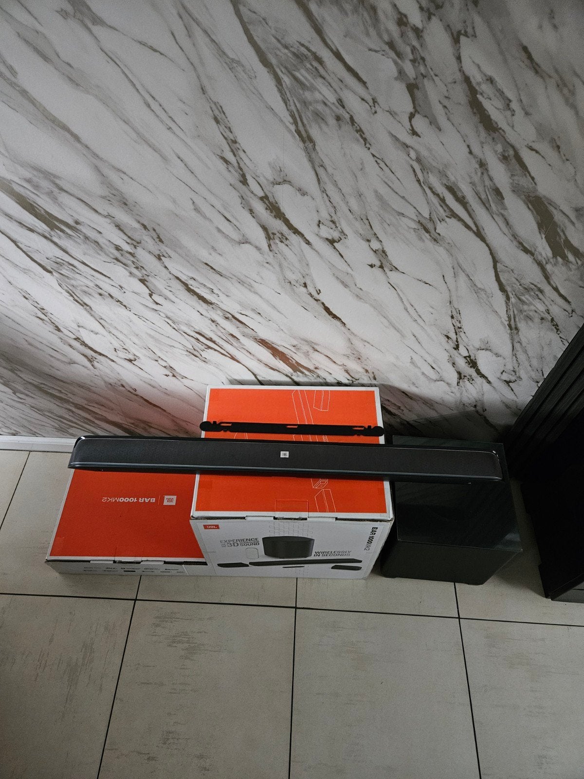 JBL Cinema SB400 Soundbar met draadloze subwoofer, Soundbar, 70 watt of meer, Zo goed als nieuw, Overige spelers
