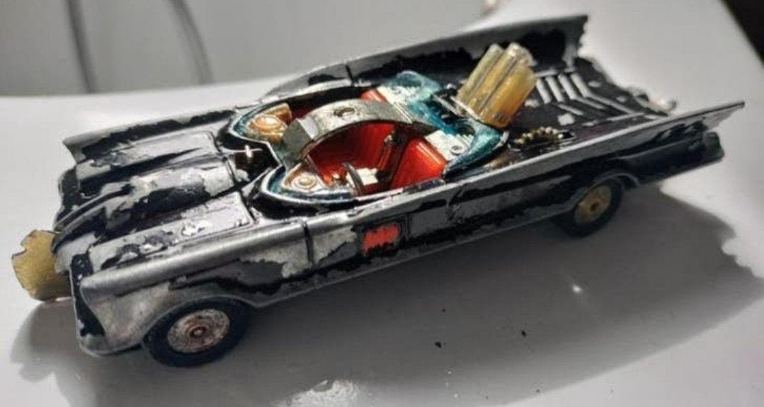 CORGI TOYS Batman BATMOBILE gebruikt 1/43, Ophalen of Verzenden, Gebruikt, Auto, Corgi