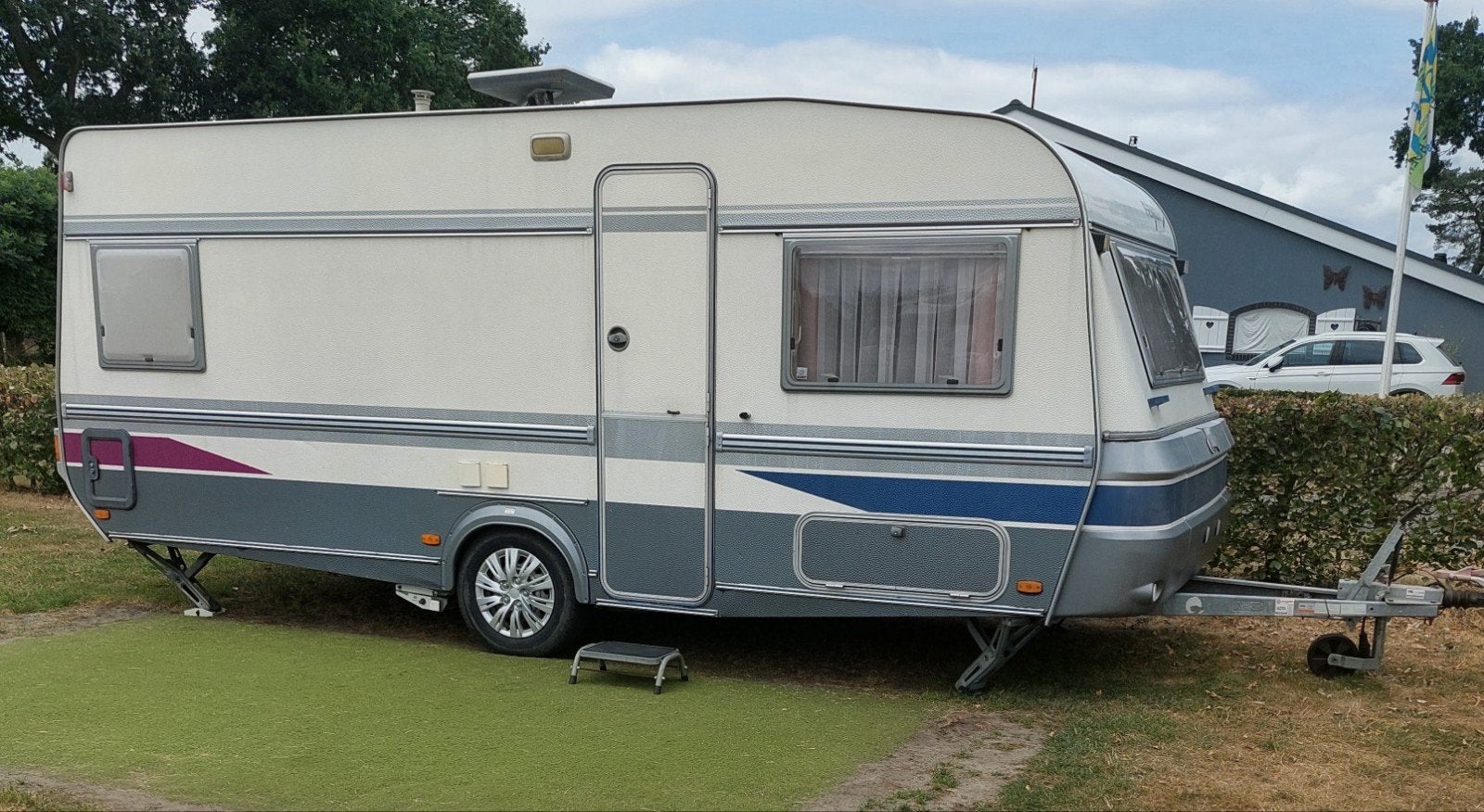 Fend 510, Mover, Voortent., Caravans en Kamperen, Rondzit, Frans bed, 750 - 1000 kg, Particulier