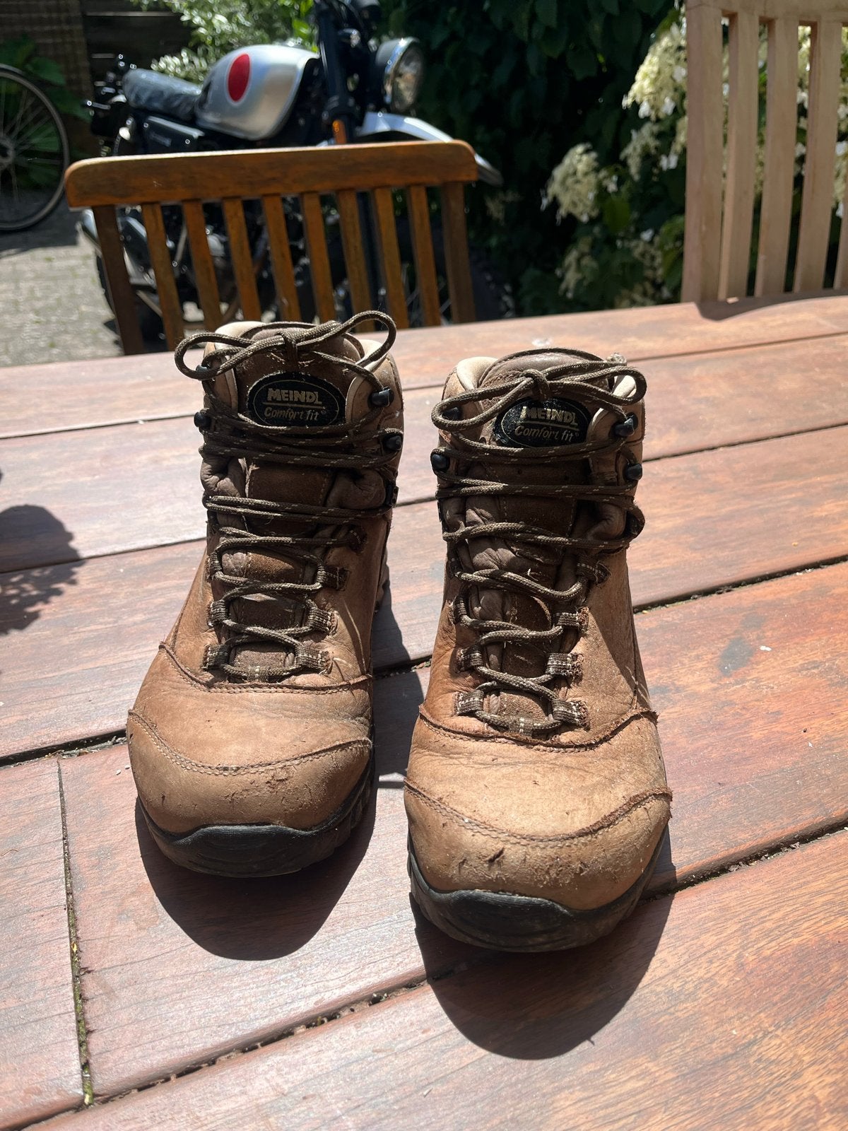 Meindl Comfort Fit wandelschoenen maat 42 - extra wijd, Ophalen of Verzenden, Gebruikt, Schoenen