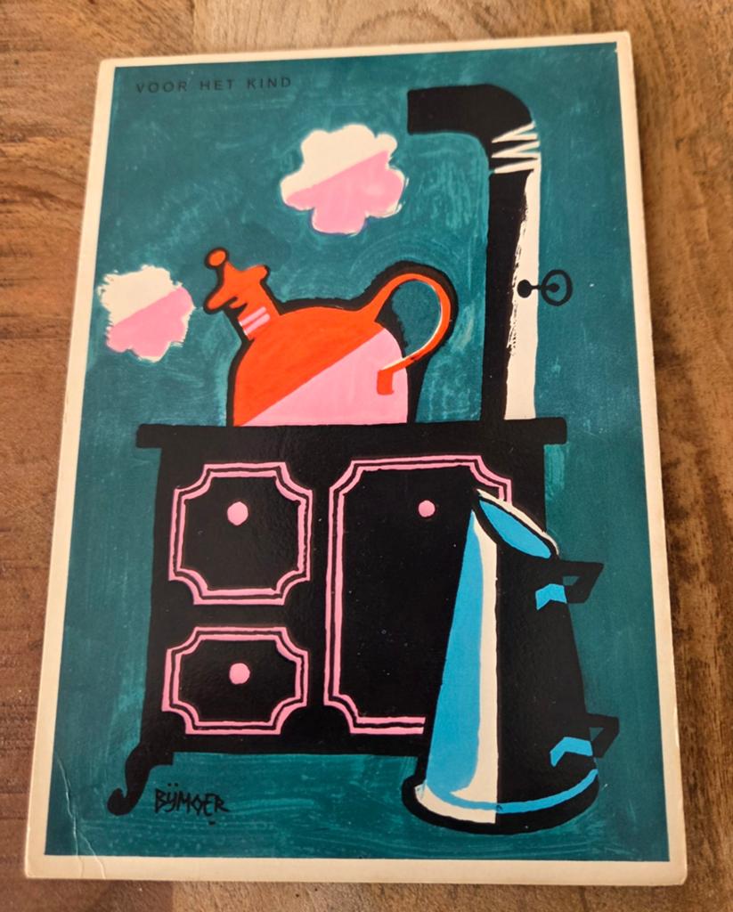 Voor het Kind - het fluitketeltje - Wim Bijmoer, Verzenden, 1960 tot 1980, Ongelopen, Kinderen
