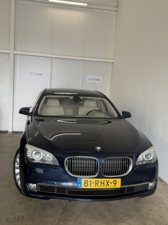 BMW 7 Serie 740d | Soft Close | Head up Display | Vol opties, Auto's, Automaat, Euro 5, Gebruikt, Beige