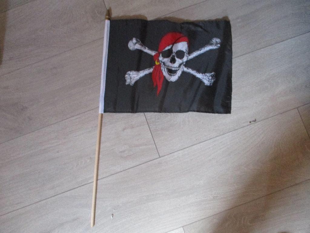piratenvlag, Ophalen of Verzenden, Zo goed als nieuw