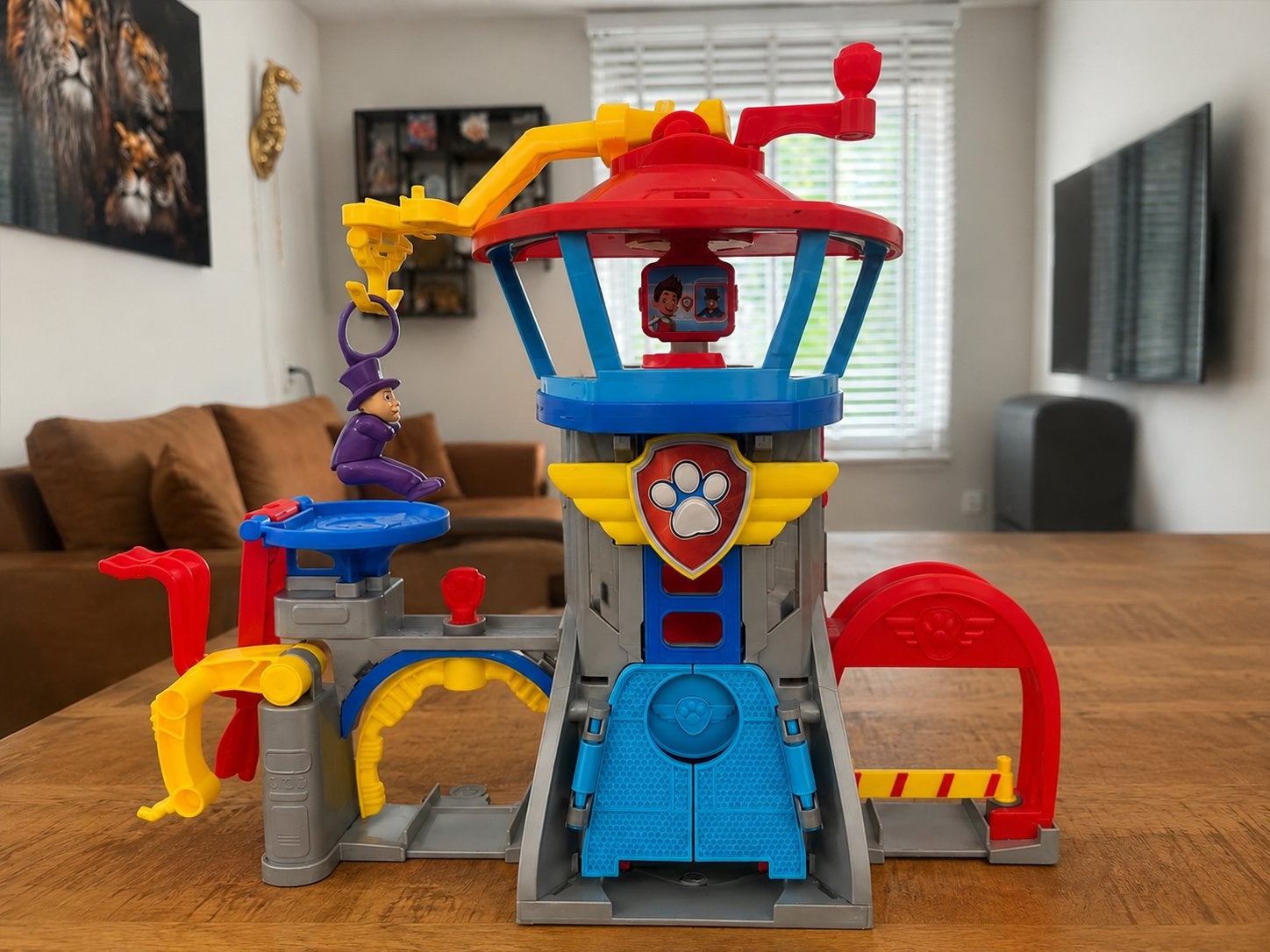 Paw Patrol Air Rescue Pup Squad uitkijktoren, Ophalen, Zo goed als nieuw, Jongen of Meisje