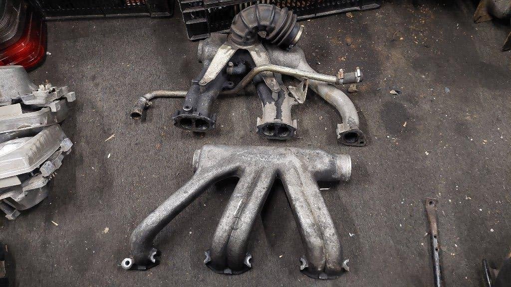 Te koop inlaatspruitstukken voor de OM617 5 cilinder diesel, Auto-onderdelen, Motor en Toebehoren, Ophalen of Verzenden, Gebruikt