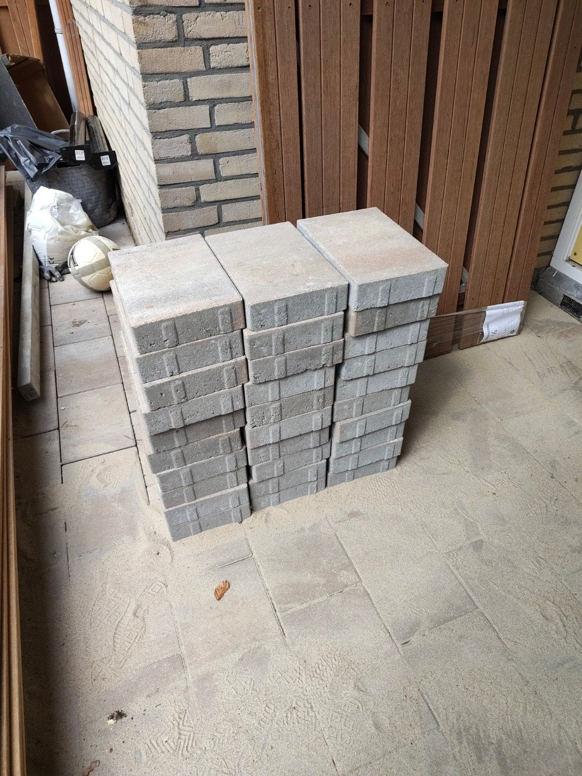 30x20x6 tegels  30 stuks, Ophalen