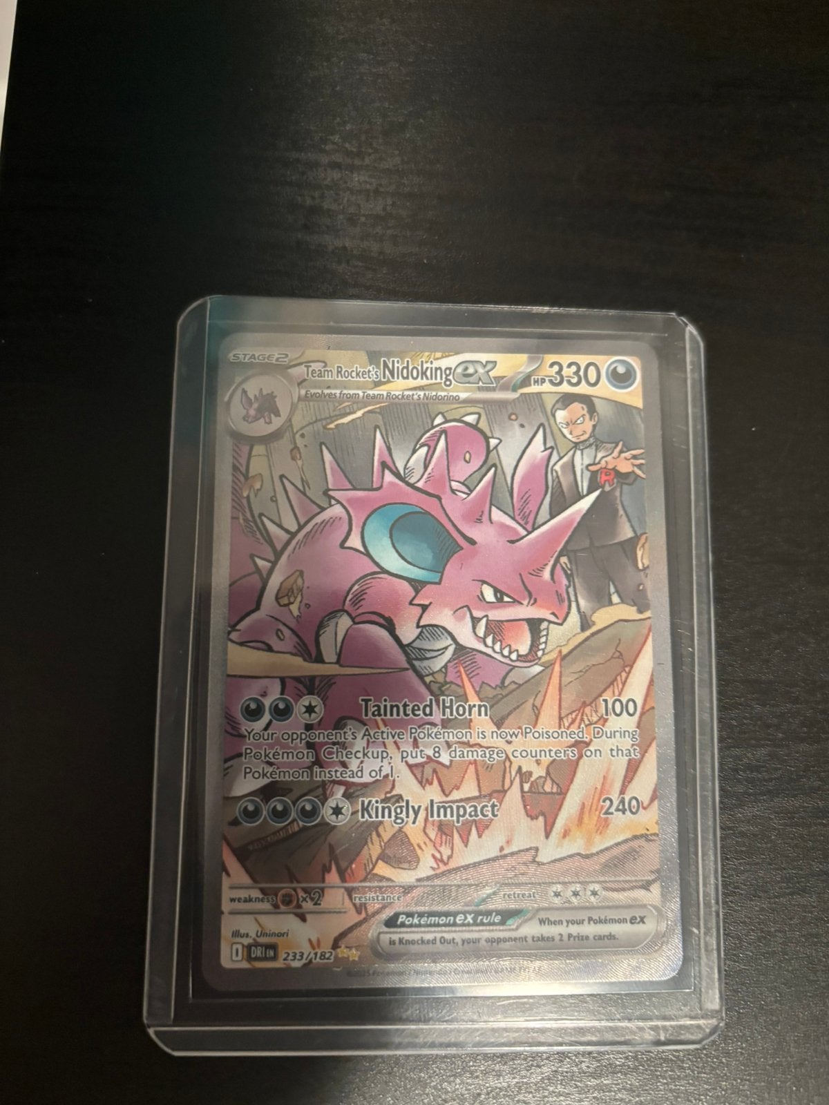 Team Rocket's Nidoking ex (DRI 233), Ophalen, Zo goed als nieuw