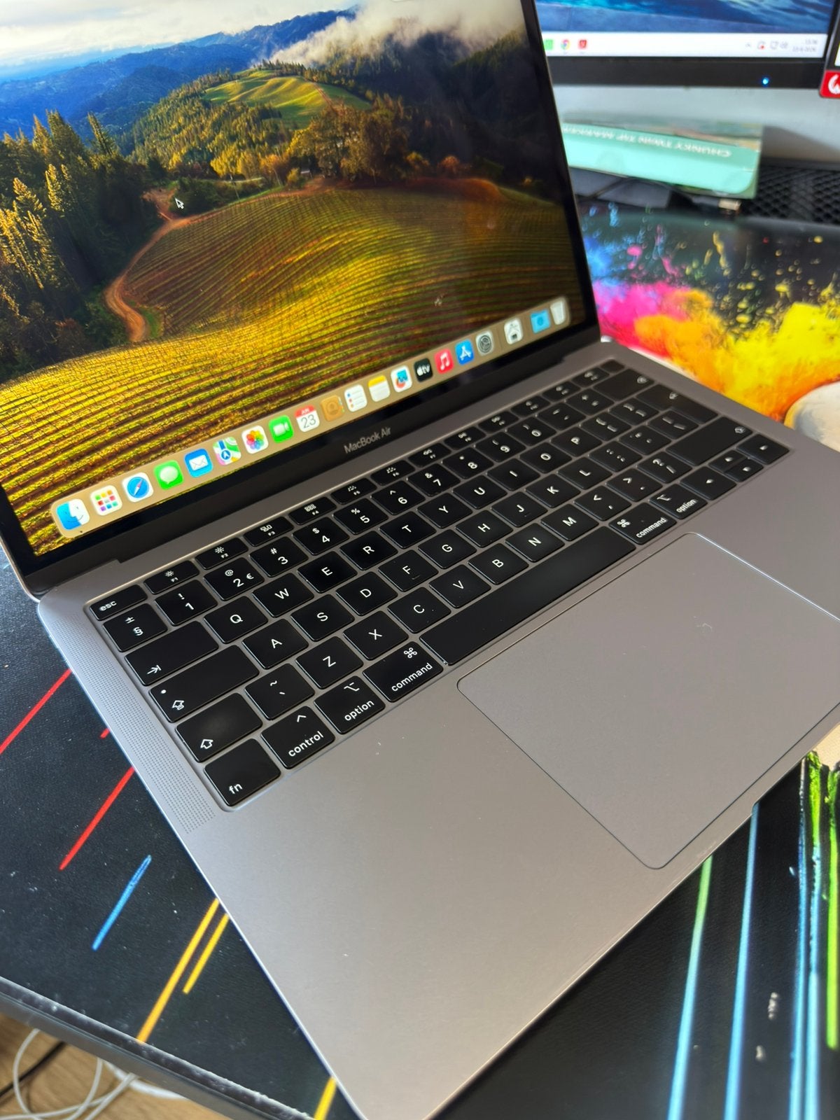 Macbook Air 2018 Retina 13inch zeer netjes, Qwerty, 8 GB, 13 inch, Minder dan 2 Ghz
