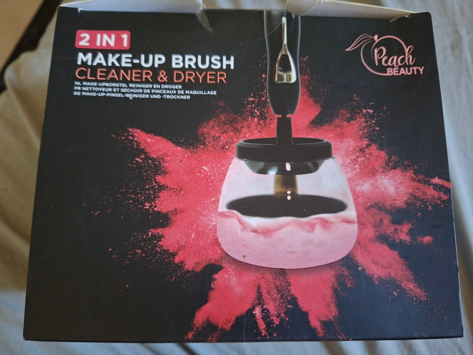 make up brush cleaner, Ophalen of Verzenden, Nieuw, Zwart, Gehele gezicht